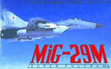 MiG-29M Super Fulcrum_Disk1 screen shot title